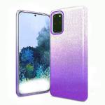 Two Tone Glitter Case for Samsung Galaxy S20 Ultra - Purple