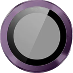 Metal Glass Lens Protection Compatible for iPhone 14 Pro / 14 Pro Max - Deep Purple