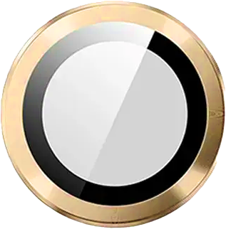 Metal Glass Lens Protection Compatible for iPhone 13 Pro / 13 Pro Max - Gold