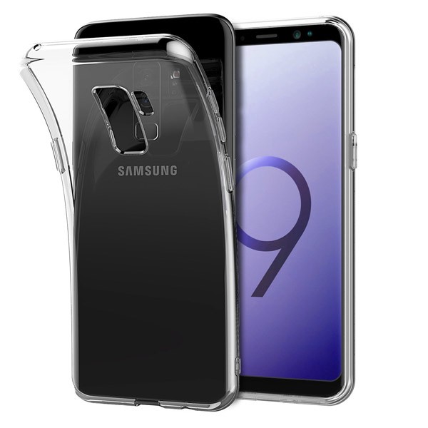 Slim Clear Soft TPU Case for Samsung Galaxy S9 - Clear