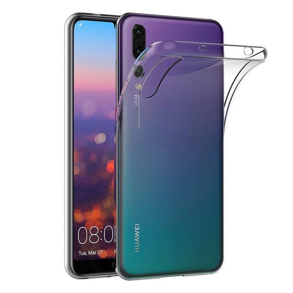 Slim Clear Soft TPU Case for Huawei P30 - Clear