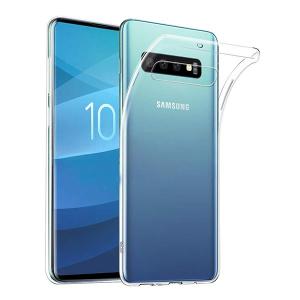 Slim Clear Soft TPU Case for Samsung Galaxy S10 - Clear