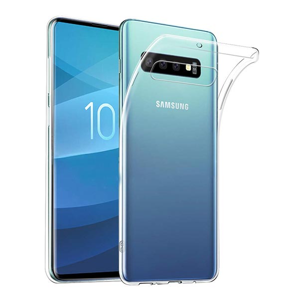 Slim Clear Soft TPU Case for Samsung Galaxy S10 - Clear