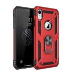 Armor Hybrid Military Case with Ring Kickstand for Apple iPhone XR - Red