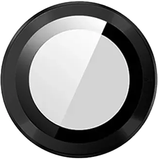 Metal Glass Lens Protection Compatible for iPhone 15 Pro / 15 Pro Max - Black