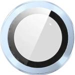 Metal Glass Lens Protection Compatible for iPhone 15 / 15 Plus - Blue