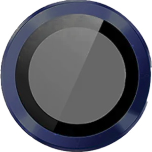 Metal Glass Lens Protection Compatible for iPhone 13 Pro / 13 Pro Max - Dark Blue