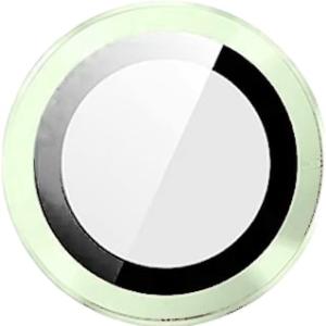Metal Glass Lens Protection Compatible for iPhone 15 / 15 Plus - Green