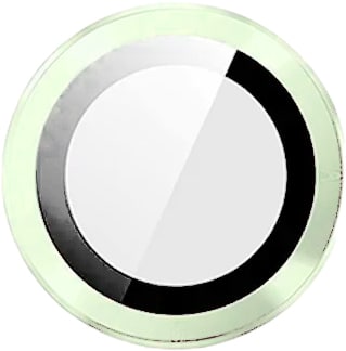 Metal Glass Lens Protection Compatible for iPhone 15 / 15 Plus - Green
