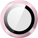 Metal Glass Lens Protection Compatible for iPhone 15 / 15 Plus - Pink