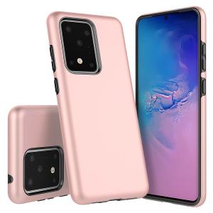 Sleek Armor Hybrid Matte Case for Samsung Galaxy S20 Plus - Rose Golden