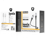 27W USB-C to Lightning (DRAVON ionix) (2M) - Black
