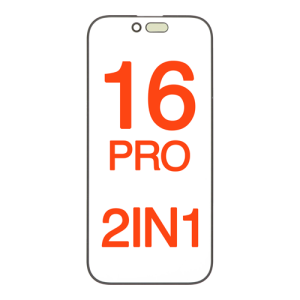 2IN1 (Front Glass + OCA Preinstalled) Compatible for iPhone 16 Pro