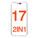 2IN1 (Front Glass + OCA Preinstalled) Compatible for iPhone 17