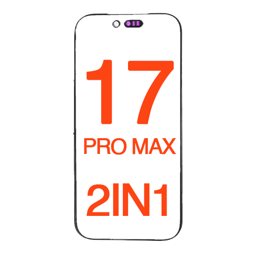 2IN1 (Front Glass + OCA Preinstalled) Compatible for iPhone 17 Pro Max