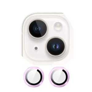 Metal Glass Lens Protection Compatible for iPhone 14 / 14 Plus - Purple