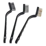 3 in 1 Steel Anti-Static Brush Mobile Phone Motherboard Clening Repair Tool