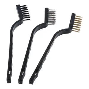 3 in 1 Steel Anti-Static Brush Mobile Phone Motherboard Clening Repair Tool