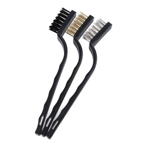 3 in 1 Steel Anti-Static Brush Mobile Phone Motherboard Clening Repair Tool