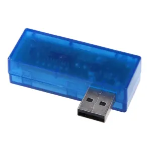 3.5V-7V USB Charger Doctor Battery Voltage Current Meter Testers - Blue