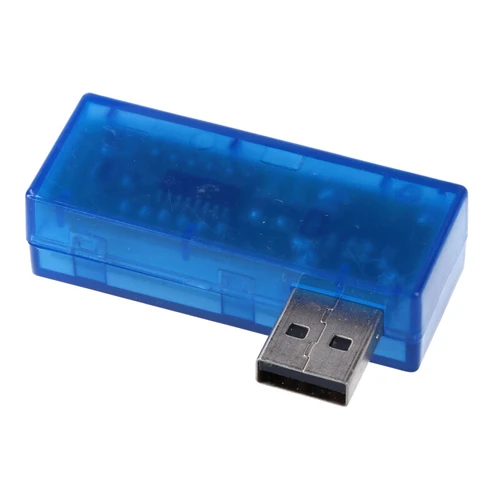 3.5V-7V USB Charger Doctor Battery Voltage Current Meter Testers - Blue