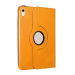 360 Degree Rotating Stand Smart Cover for Apple iPad 10 (2022) / iPad 11 (2025) - Orange
