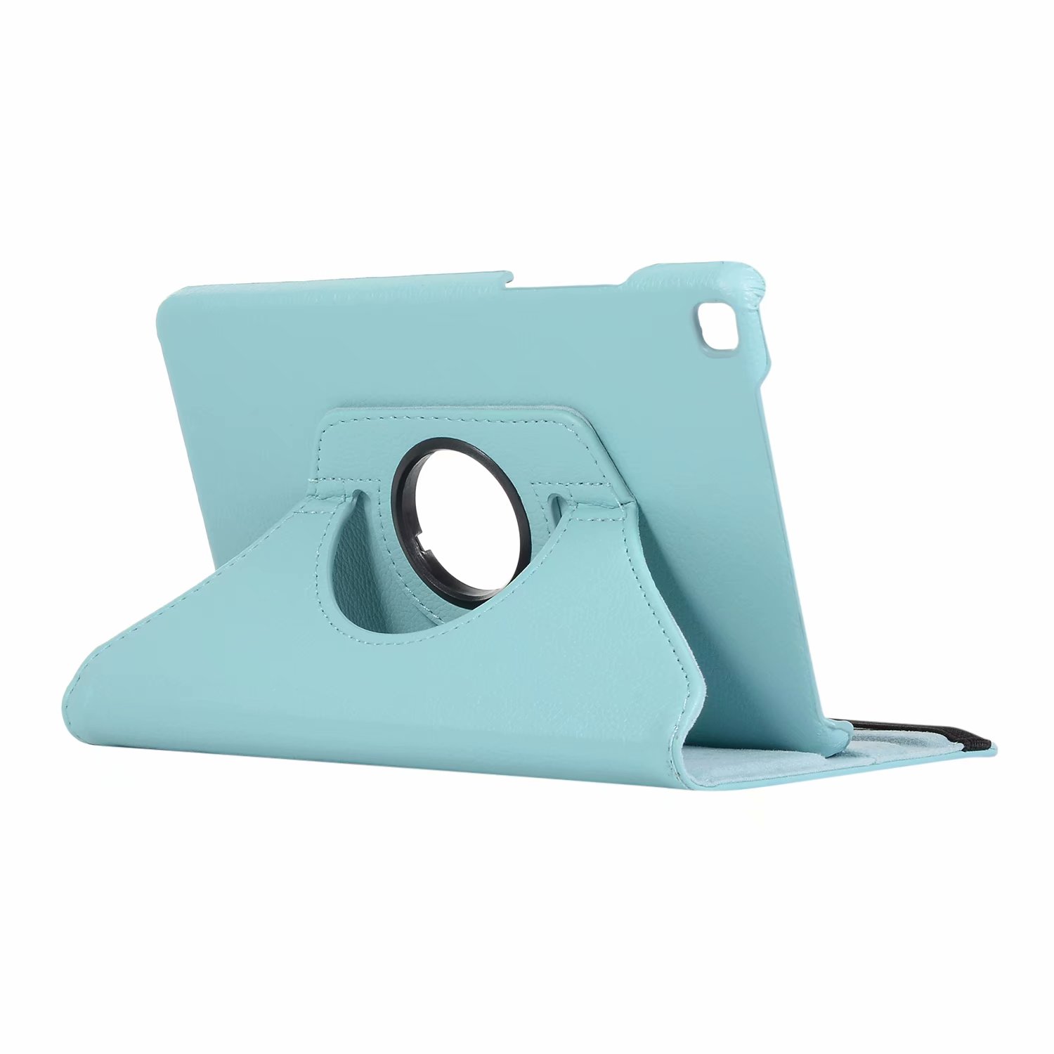 360 Degree Rotating Stand Smart Cover for Samsung Galaxy Tab A8 (X200) - Teal