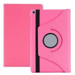 360 Degree Rotating Stand Smart Cover for Samsung Galaxy Tab A9 8.7 (X110) - Hot Pink