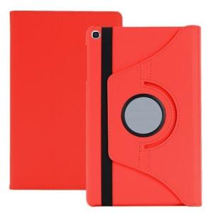 360 Degree Rotating Stand Smart Cover for Samsung Galaxy Tab A 10.1 (T510/T515) - Red