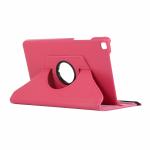 360 Degree Rotating Stand Smart Cover for Samsung Galaxy Tab A8 (X200) - Hot Pink