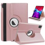 360 Degree Rotating Stand Smart Cover for Apple iPad Pro 12.9 (4th Gen 2020) / (5th Gen 2021) / (6th Gen 2022) - Rose Golden