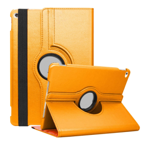 360 Degree Rotating Stand Smart Cover for Apple iPad Pro 13", (7th Gen 2024 / 8th Gen 2025) - Orange