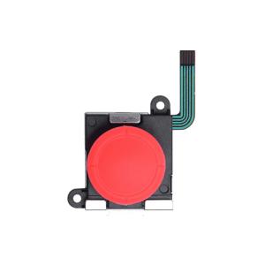 3D Analog Joystick Cap Thumbstick Compatible For Nintendo Switch / Switch Lite Joy Con Controller - Red