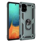 Armor Hybrid Military Case with Ring Kickstand for Samsung Galaxy A50/A50S/A30S - Dark Green