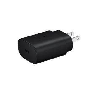 25W USB-C PD Super Fast Charging Wall Charger in Retail Packaging - Black