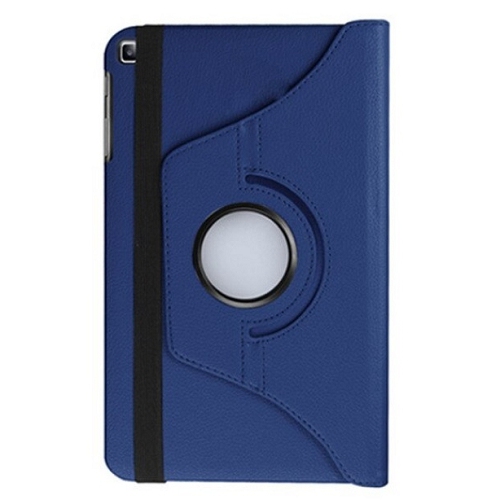 360 Degree Rotating Stand Smart Cover for Huawei MediaPad T5 10.1 - Navy Blue