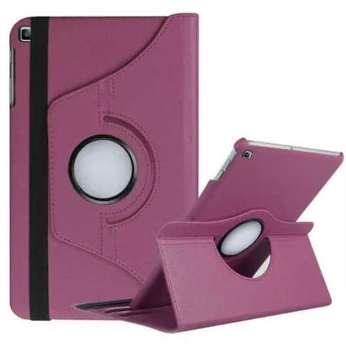 360 Degree Rotating Stand Smart Cover for Huawei MediaPad T5 10.1 - Purple