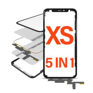 5IN1 With Frame (Front Glass + OCA + Short Touch + OCA Preinstalled) Compatible for iPhone XS