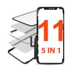 5IN1 (Front Glass + OCA + Frame + Touch + OCA Preinstalled) Compatible for iPhone 11