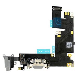 Charging Port Flex Cable Compatible for iPhone 6G Plus (Premium) - Space Gray