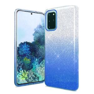 Two Tone Glitter Case for Samsung Galaxy S20 Ultra - Blue