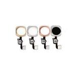 Home Button With Flex Compatible for iPhone 6S / 6S Plus - Silver