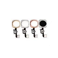 Home Button With Flex Compatible for iPhone 6S / 6S Plus - Silver