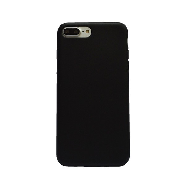 Slim Matte Soft TPU Case for Apple iPhone 7/8 Plus - Black