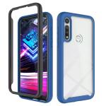 Full Body Slim Armor Case for Moto One 5G Ace - Blue