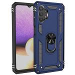 Armor Hybrid Military Case with Ring Kickstand for Samsung Galaxy A13 4G - Navy Blue