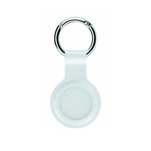 Silicone Protective Case On for Apple Airtags Locator TRA-CKER - White