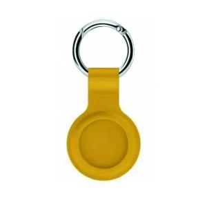 Silicone Protective Case On for Apple Airtags Locator TRA-CKER - Yellow