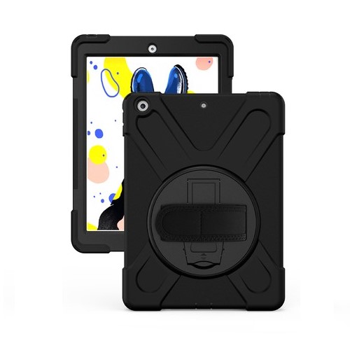 Armor Case with 360 Rotating Stand for Apple iPad Mini 4/5 - Black