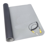 Anti Static Mat Maintenance Platform 50*70cm 2mm No Odor and Environmental Friendly - Gray